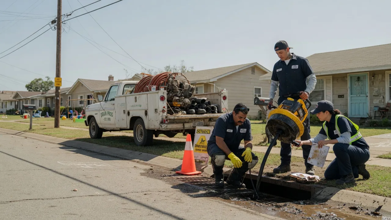 Drain Cleaning in Oakford, IN near me